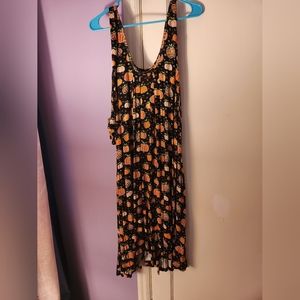 Latched Mama pumpkin nursing romper standard size